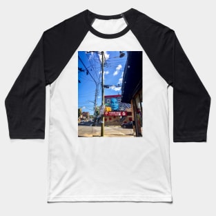 Street Art Graffiti Tompkinsville, Staten Island, New York City Baseball T-Shirt